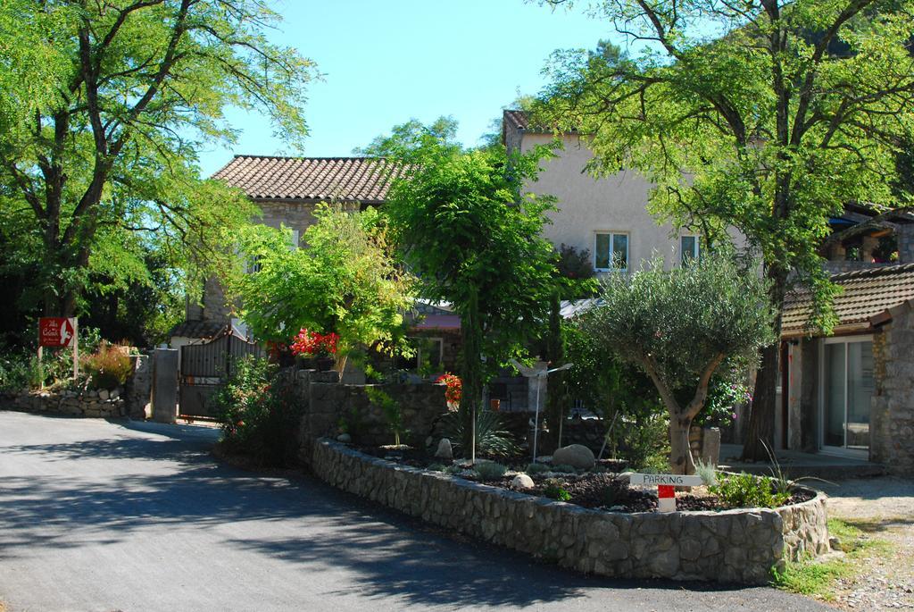 Bed and Breakfast Le Mas De La Colombe Grospierres Exterior foto